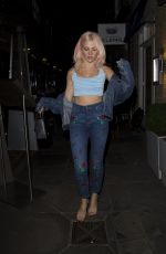 PIXIE LOTT Night Out in London 07/05/2017