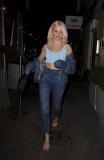 PIXIE LOTT Night Out in London 07/05/2017