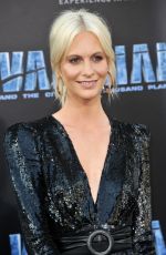 POPPY DELEVINGNE at Valerian and the City of a Thousand Planets Premiere in Hollywood 07/17/2017