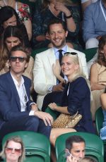 POPPY DELEVINGNE at Wimbledon Tennis Championships in London 07/10/2017
