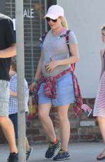 Pregnant HEIDI MONTAG Out in Pacific Palisades 07/04/2017