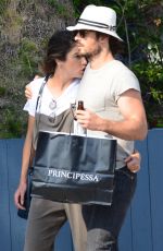 Pregnant NIKKI REED and Ian Somerhalder Out Shooping in Los Angele 07/09/2017