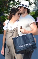 Pregnant NIKKI REED and Ian Somerhalder Out Shooping in Los Angele 07/09/2017