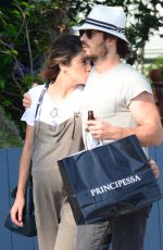 Pregnant NIKKI REED and Ian Somerhalder Out Shooping in Los Angele 07/09/2017