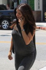 Pregnant ROSELYN SANCHEZ Out in Beverly Hills 07/19/2017