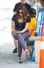 PRIYANKA CHOPRA  on the Set of A Kid Like Jake in Brooklyn 07/09/2017