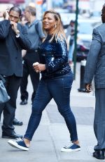 QUEEN LATIFAH Arrives at Good Morning America in New York 07/20/2017