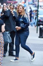 QUEEN LATIFAH Arrives at Good Morning America in New York 07/20/2017