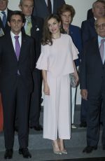 QUEEN LETIZIA OF SPAIN at Foundation of Aid Against Drug Addiction Meeting in Madrid 07/04/2017