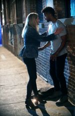 RACHAEL TAYLOR on the Set of Jessica Jones, Season 2 in New York 07/17/2017