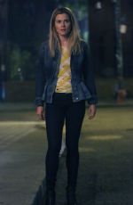 RACHAEL TAYLOR on the Set of Jessica Jones, Season 2 in New York 07/17/2017