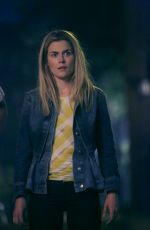 RACHAEL TAYLOR on the Set of Jessica Jones, Season 2 in New York 07/17/2017