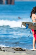 RACHEL MCCORD and KIRRA KEHOE in Bikinis Surfing at Malibu 07/02/2017