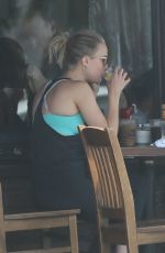 REBECCA RITTENHOUSE and Chace Crawford at Kings Road Cafe in West Hollywood 07/17/2017