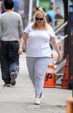 REBEL WILSON on the Set of Isn