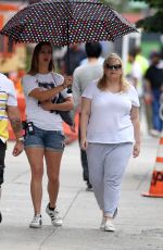 REBEL WILSON on the Set of Isn