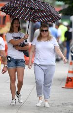 REBEL WILSON on the Set of Isn