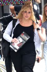 REBEL WILSON on the Set of Isn