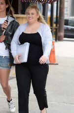 REBEL WILSON on the Set of Isn