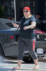 REBEL WILSON Out and About in New York 06/27/2017