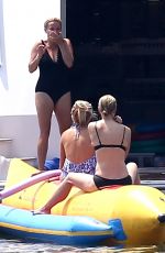 REESE WITHERSPOON in Swimsuit at a Boat in Sag Harbor 07/21/2017