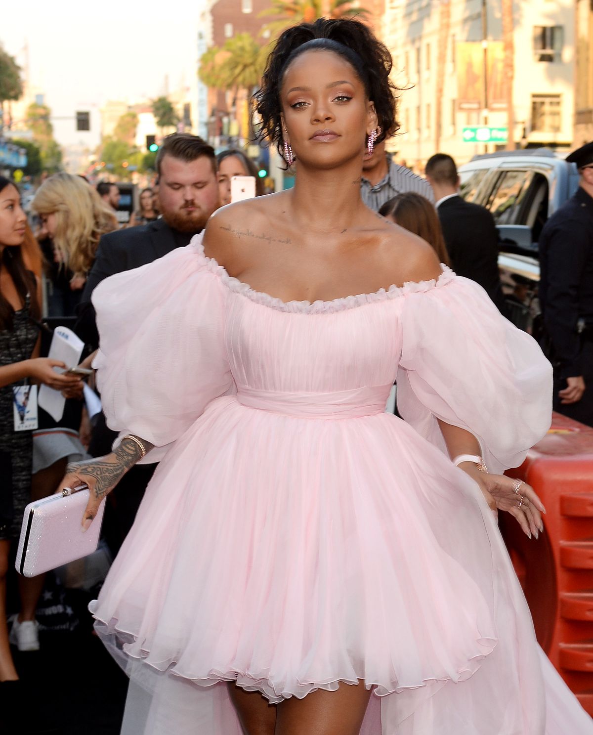 RIHANNA at Valerian and the City of a Thousand Planet Premiere in ...