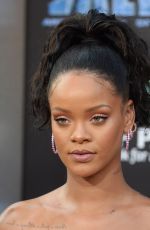 RIHANNA at Valerian and the City of a Thousand Planet Premiere in Hollywood 07/17/2017