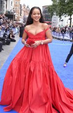 RIHANNA at Valerian and the City of a Thousand Planets Premiere in London 07/24/2017