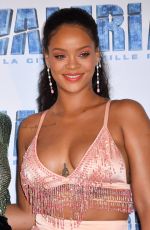 RIHANNA at Valerian and the City of a Thousand Planets Premiere in Paris 07/25/2017