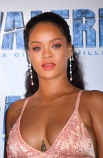 RIHANNA at Valerian and the City of a Thousand Planets Premiere in Paris 07/25/2017
