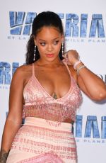 RIHANNA at Valerian and the City of a Thousand Planets Premiere in Paris 07/25/2017