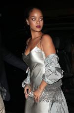 RIHANNA Out and About in London 07/23/2017