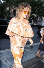 RITA ORA Arrives at Z100 Studios in New York 07/17/2017