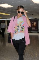 RITA ORA at Hathrow Airport in London 07/21/2017