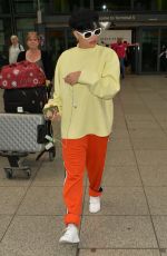 RITA ORA at Heathrow Airport in London 07/09/2017