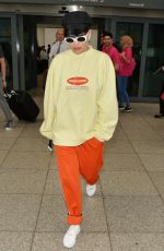 RITA ORA at Heathrow Airport in London 07/09/2017