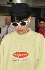 RITA ORA at Heathrow Airport in London 07/09/2017