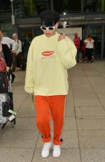 RITA ORA at Heathrow Airport in London 07/09/2017