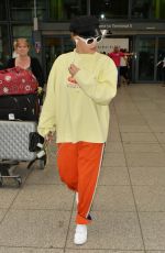 RITA ORA at Heathrow Airport in London 07/09/2017