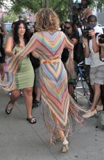 RITA ORA Leaves Bowery Hotel in New York 07/17/2017