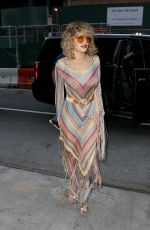 RITA ORA Leaves Bowery Hotel in New York 07/17/2017