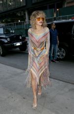 RITA ORA Leaves Bowery Hotel in New York 07/17/2017