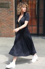 RITA ORA Leaves Her Hotel in New York 07/17/2017