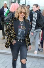 RITA ORA Leaves Mediacityuk Studios in Manchester 07/22/2017