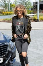 RITA ORA Leaves Mediacityuk Studios in Manchester 07/22/2017