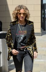 RITA ORA Leaves Mediacityuk Studios in Manchester 07/22/2017