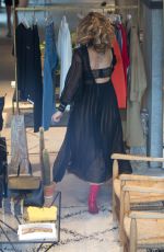 RITA ORA Shopping at Store at Soho House Hotel in Berlin 07/03/2017