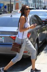 ROCHELLE AYTES Out in Beverly Hills 07/08/2017