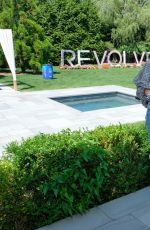 ROMEE STRIJD at #revolveinthehamptons 2017 in Bridgehampton 07/04/2017