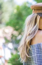 ROMEE STRIJD at revolveinthehamptons 4th of July Kick-off Party in bridgehampton 07/04/2017